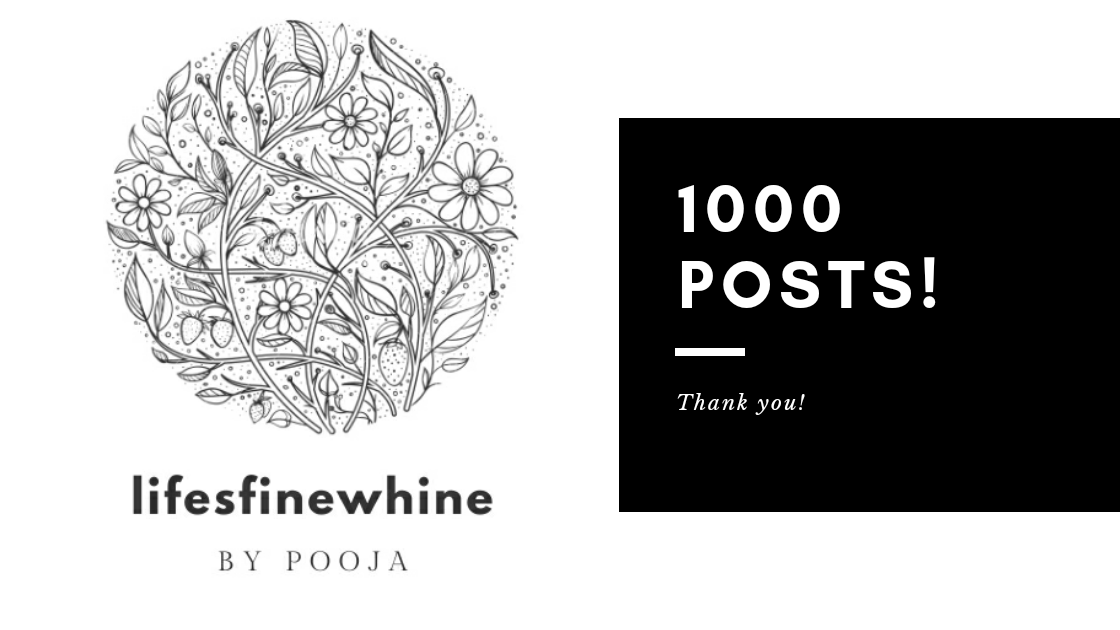 Thank You, 1000th Post