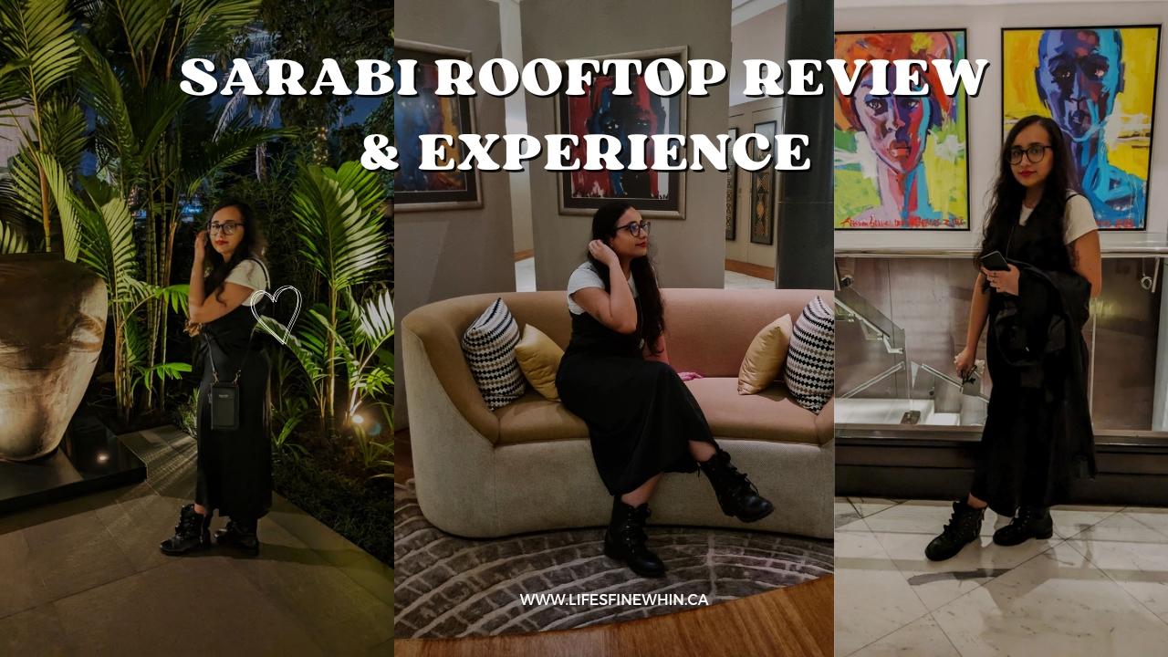 Sarabi Rooftop Review And Experience